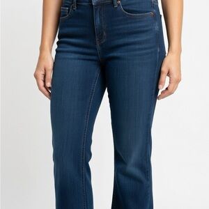Coldwater Creek natural fit  High-Rise Women's Jeans in Dark Blue